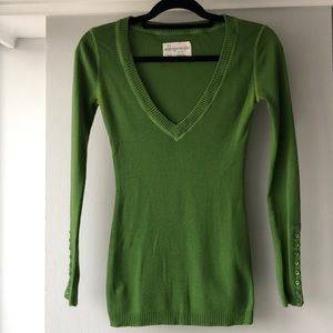 Aeropostale Green Long Sleeve Shirt - S/P